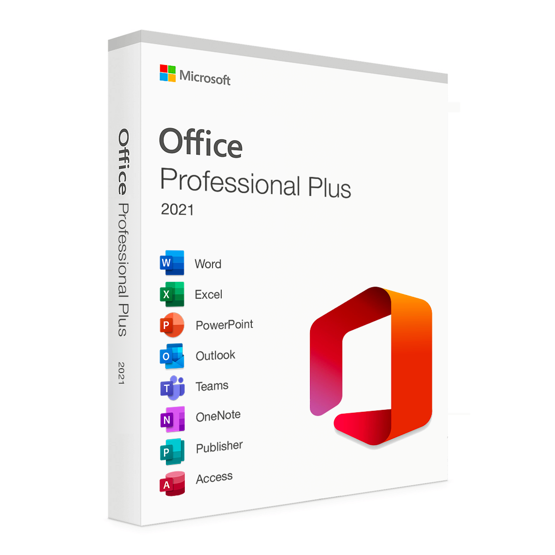 Microsoft Office 2021 Pro Plus License (Lifetime)